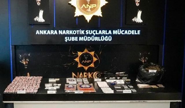 Ankara'da narkotik operasyonları: 26 şüpheli tutuklandı