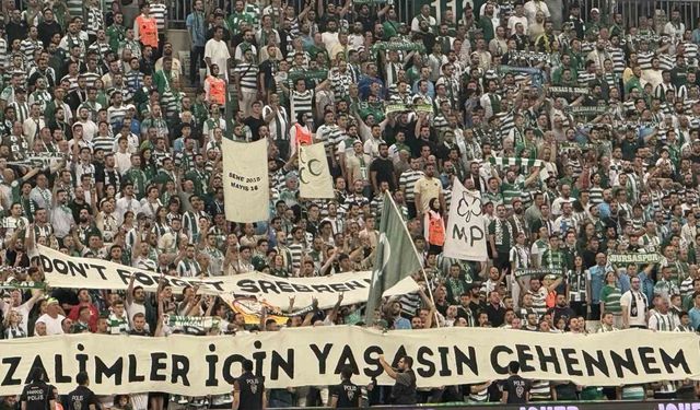 Bursaspor taraftarından Kızılyıldız'a mesaj