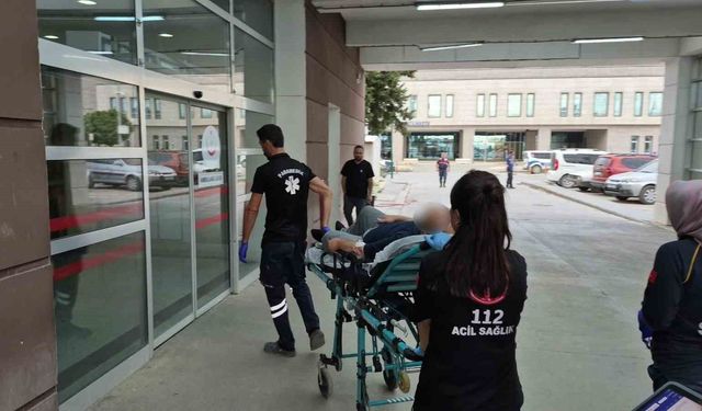 Çok sayıda ilaç içen şahıs hastaneye kaldırıldı