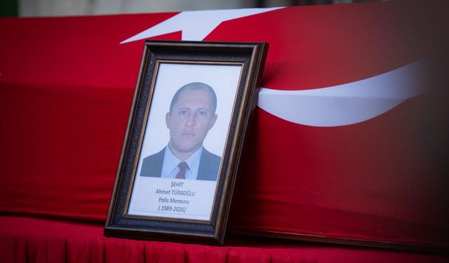 Şehit polis Türkoğlu son yolculuğuna uğurlandı