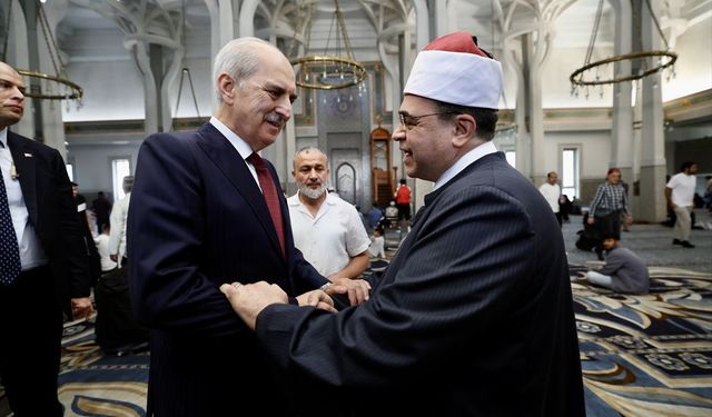 TBMM Başkanı Kurtulmuş, Roma İslam Merkezi'ni ziyaret etti