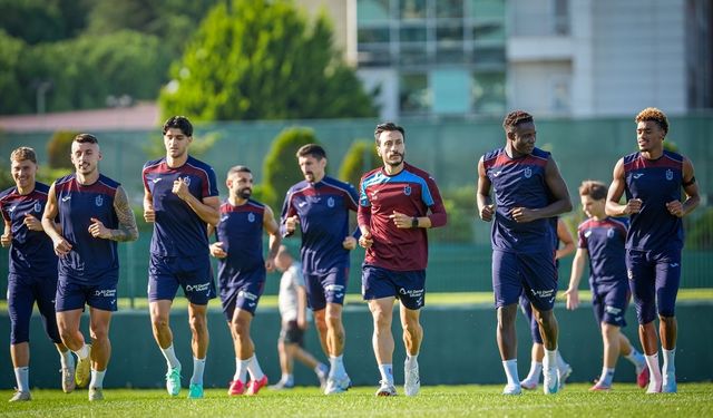 Trabzonspor'da Beşiktaş maçının hazırlıkları sürüyor