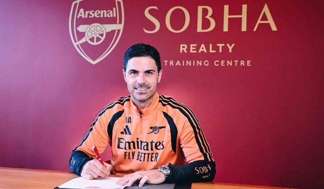 Arsenal, Mikel Arteta'nın sözleşmesini 2030 yılına uzattı