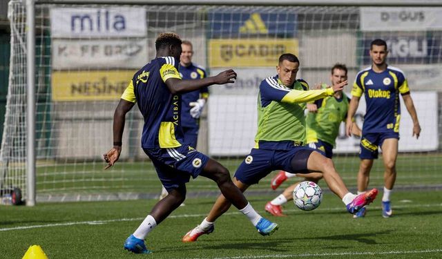 Fenerbahçe, Aston Villa maçı hazırlıklarına devam ediyor