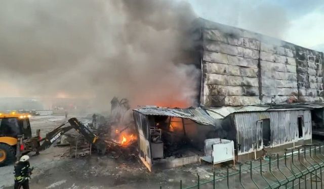 Kırklareli'nde ilaç fabrikasında yangın