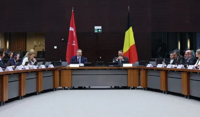 Bakanlar Fidan, Gürlek ve Çiftçi, Türkiye-Belçika üçlü bakanlar toplantısına katıldı
