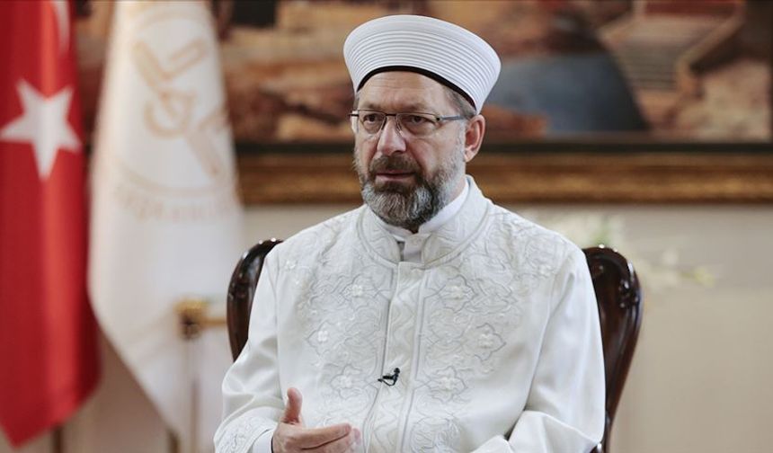 Diyanet İşleri Başkanı Erbaş, Düzce'de Kur'an Kursları Açılış Programı'nda konuştu: