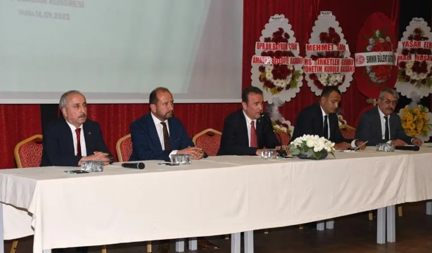 MHP'li Başkan: Davasına gerçekten sahip çıkanlar partimize nasıl döneceğiz diye düşünmektedirler