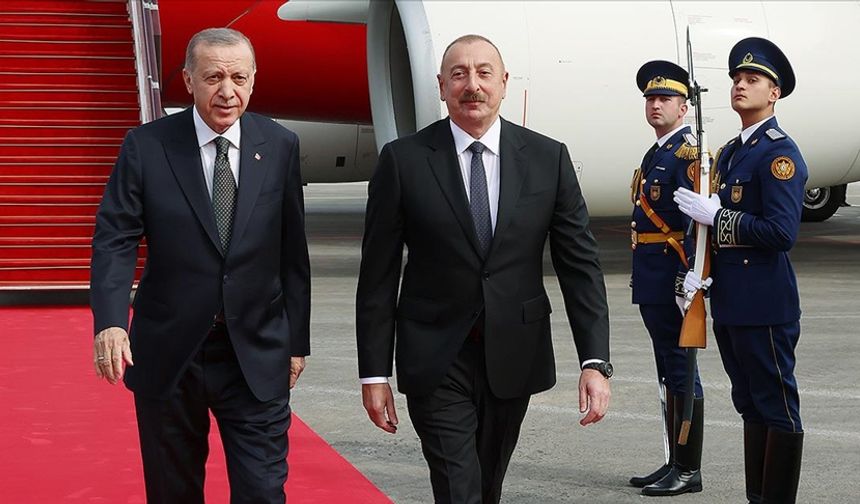 Cumhurbaşkanı Erdoğan Nahçıvan'da