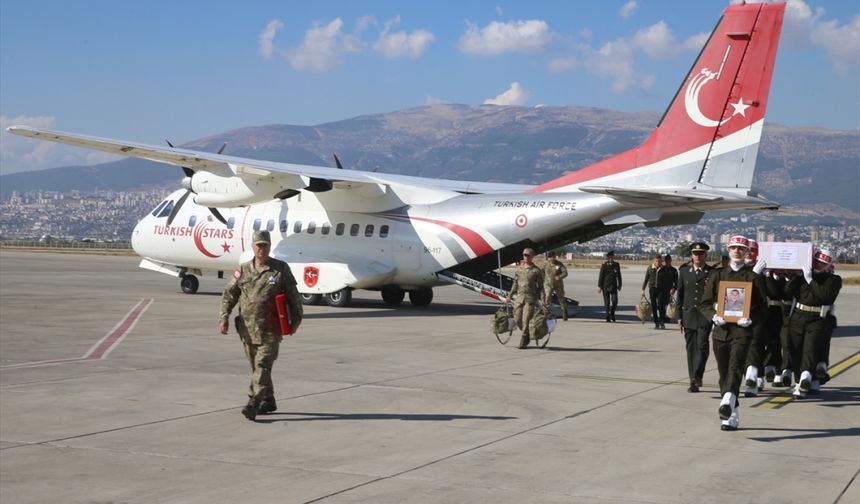 Şehit sözleşmeli onbaşı Alican Güneş, Kahramanmaraş'ta son yolculuğuna uğurlandı