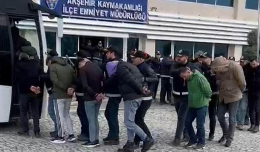 Konya merkezli 14 ilde dolandırıcılık çetesi çökertildi: 33 tutuklama
