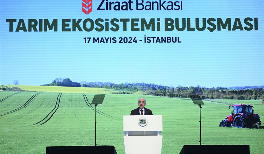 Bakan Şimşek, "Ziraat Bankası Tarım Ekosistemi Buluşması"nda konuştu: