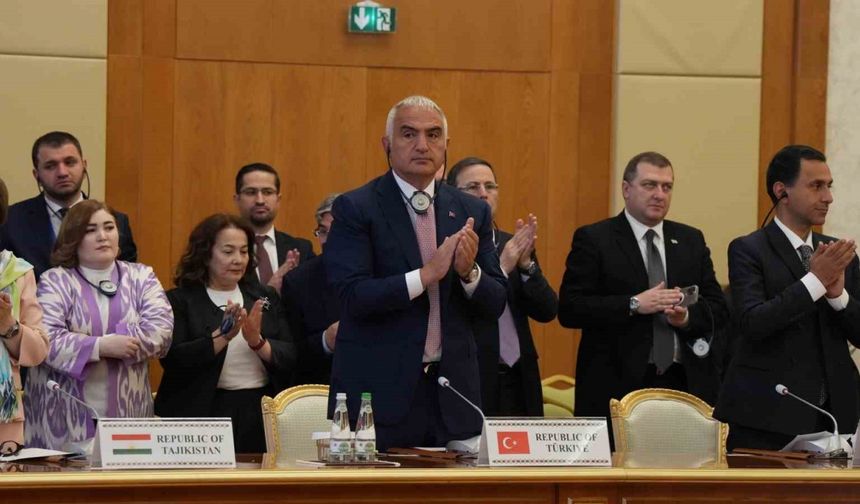 Bakan Ersoy, Türkmenistan’da ‘Uluslararası Kültür Bakanları Konferansı’na katıldı