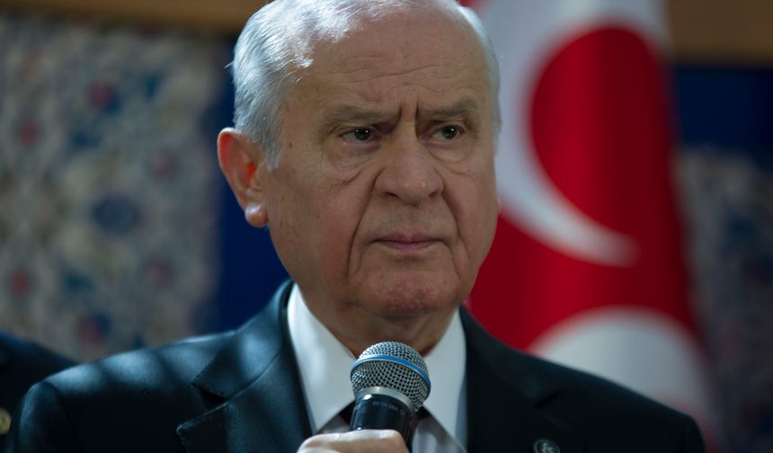 MHP Genel Başkanı Bahçeli, gazetecilerle sohbet etti: