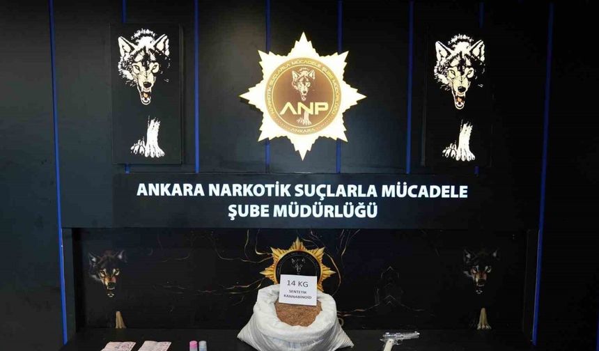 Ankara’da narkotik operasyonu