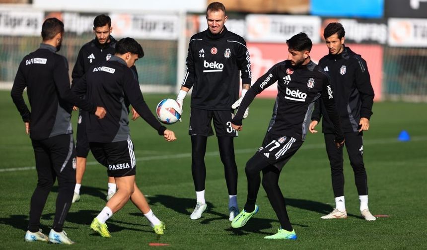 Beşiktaş, Hatayspor maçı hazırlıklarını sürdürdü