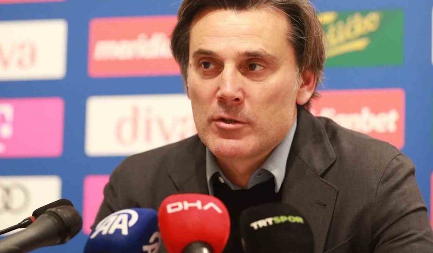 Vincenzo Montella: "Oyuncularımız geliştikçe daha güçlü olacağız"