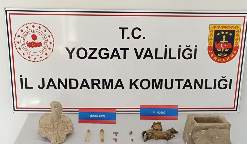 Yozgat’ta tarihi eser kaçakçılığı: 5 gözaltı