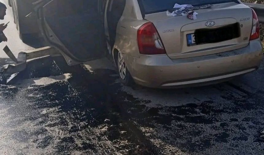 Hatay’da otomobil tırın altına girdi: 2 kişi yaralandı