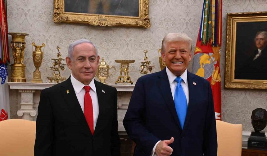 ABD Başkanı Trump, İsrail Başbakanı Netanyahu ile görüştü