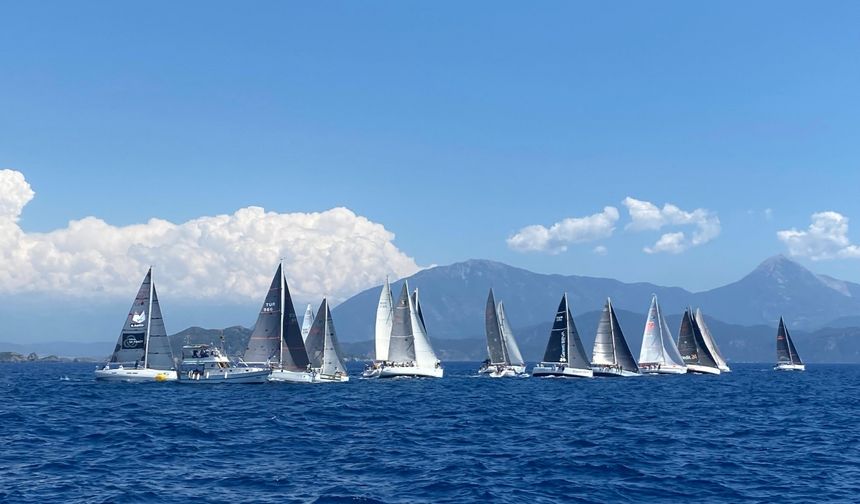 Atatürk'ü Anma Gençlik Kupası Yelken Yarışları, Muğla'da tamamlandı