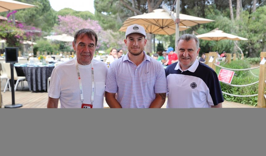Bakan Osman Aşkın Bak, Turkish Airlines Open 2025 Golf Turnuvası'nda konuştu: