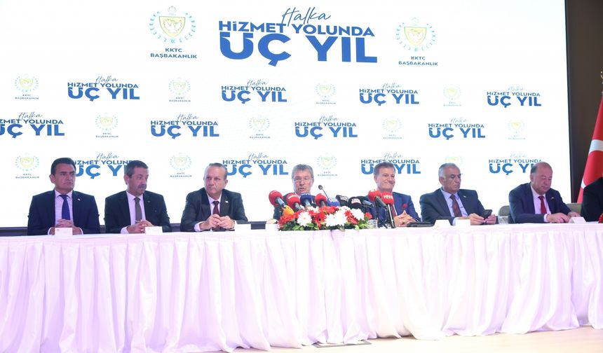 KKTC Başbakanı Üstel: "Rumların aklında barış değil savaş var"