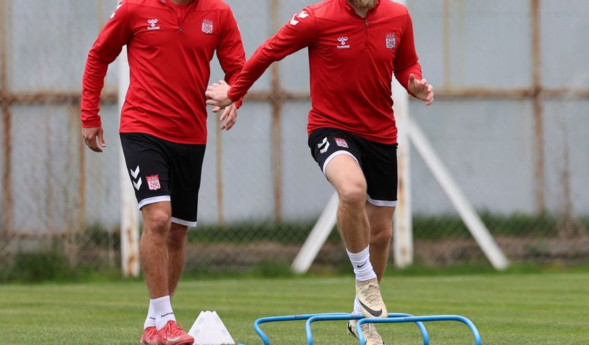 Sivasspor, Samsunspor maçının hazırlıklarına devam etti