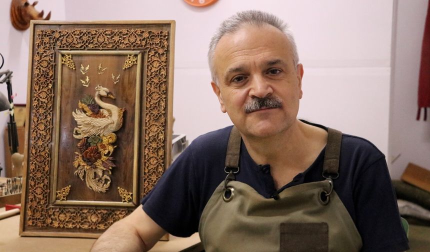 Türk barok üslubunu 3 boyutlu sanatla buluşturdu