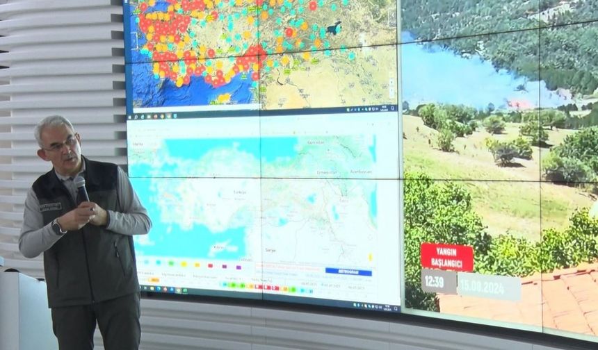 Bakan Yumaklı: "27 uçak, 105 helikopter, 14 İHA, bin 786 arazöz ve su ikmal aracı mücadelemizin temelini oluşturacak