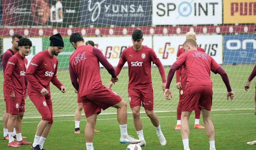 Galatasaray, Kayserispor maçının hazırlıklarına başladı
