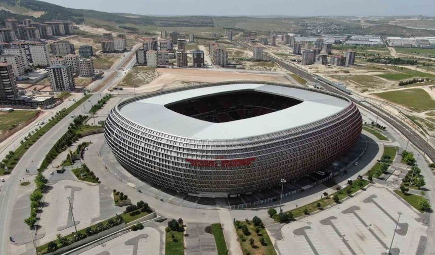 Gaziantep Stadyumu dev finale hazırlanıyor