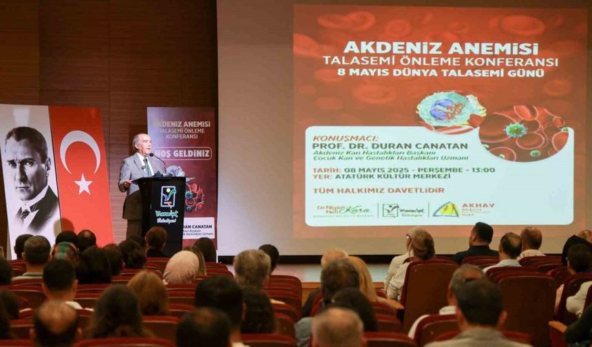 Talasemi konferansında erken teşhisin önemi vurgulandı