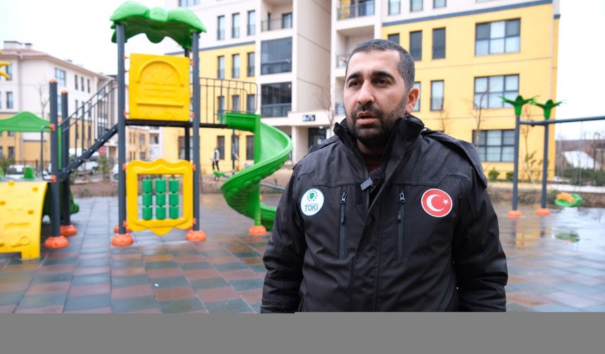 Bakan Kurum, Hatay'ın Hassa ilçesindeki deprem konutlarının görüntülerini paylaştı