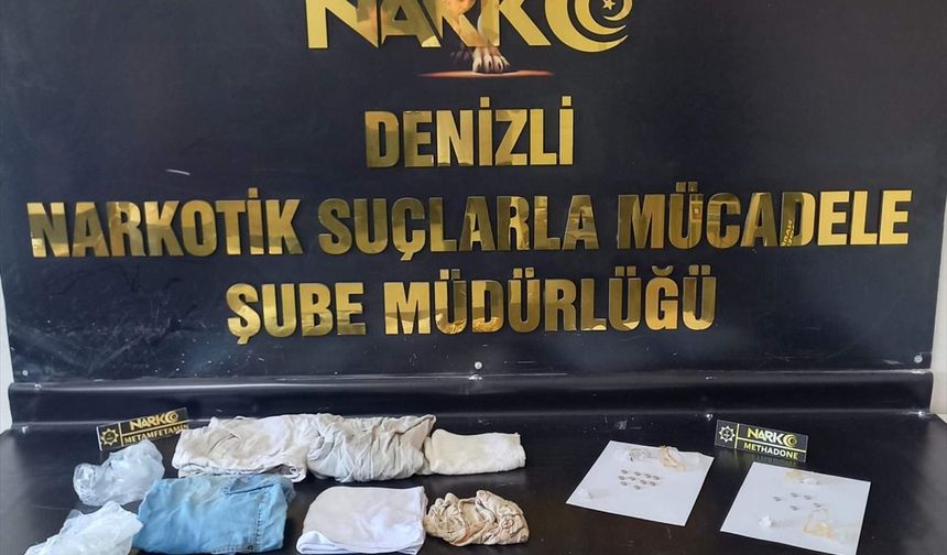 Denizli'de midesinde uyuşturucu tespit edilen şüpheli tutuklandı