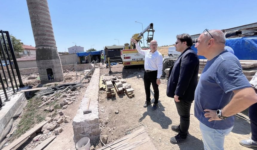 Edirne'de Şeyh Şüceaddin Camisi'nin restorasyonu sürüyor