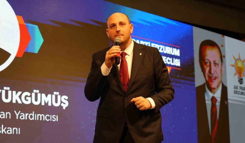 AK Partili Büyükgümüş: "Terörsüz Türkiye hedefine ulaşıldığında bu kaynağı milletle buluşturacağız"