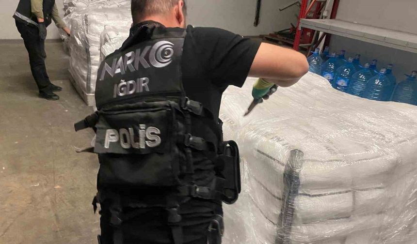 Iğdır’da uyuşturucu operasyonu: 344 kilo metamfetamin ele geçirildi