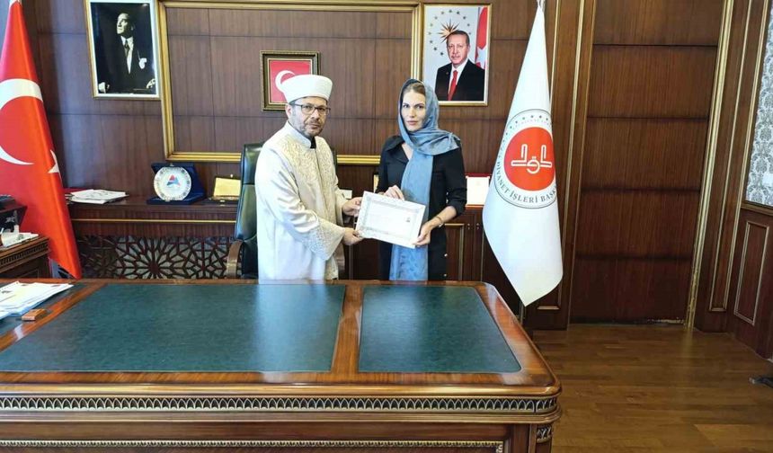 İslamiyet’i araştırdı Müslümanlığı seçti