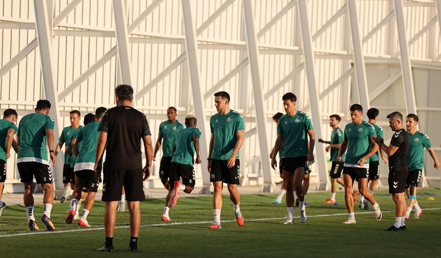Konyaspor'da Göztepe maçı hazırlıkları sürüyor