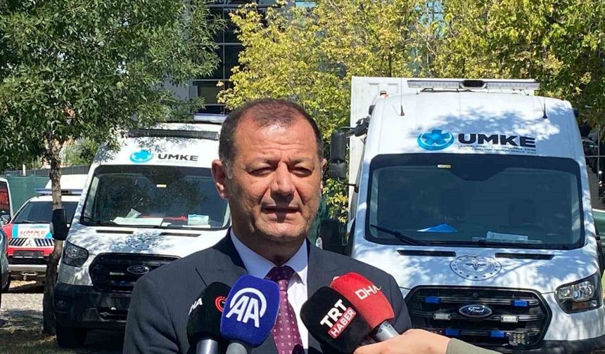 Acil Sağlık Hizmetleri Genel Müdürü Çınar: "81 ilde yapılanan UMKE yaklaşık 19 bin gönüllüye ulaştı"