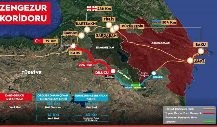 Bakan Uraloğlu: "Kars-Iğdır-Aralık-Dilucu Demiryolu Hattı 110 milyar lira yatırım bedeliyle inşa edilecek