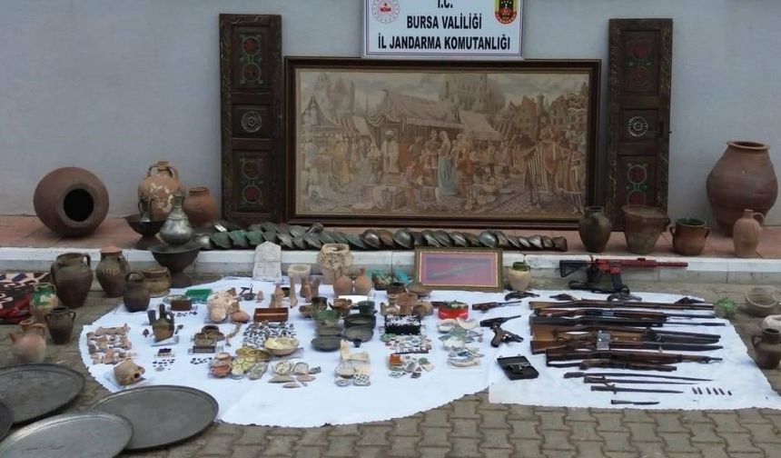 İznik’te jandarma 4.5 milyon dolar değerinde tablo ele geçirdi