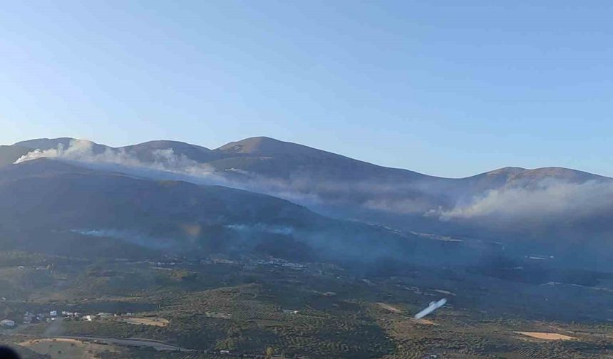 Soma ve Alaşehir yangınlarıyla mücadele devam ediyor