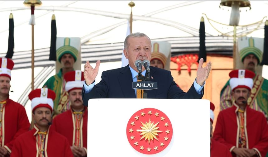Cumhurbaşkanı Erdoğan: Türk milleti için Ahlat, Kızılelma'nın anahtarıdır