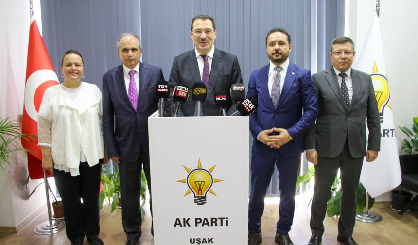 AK Parti Genel Başkan Yardımcısı Yavuz, Uşak'ta konuştu: