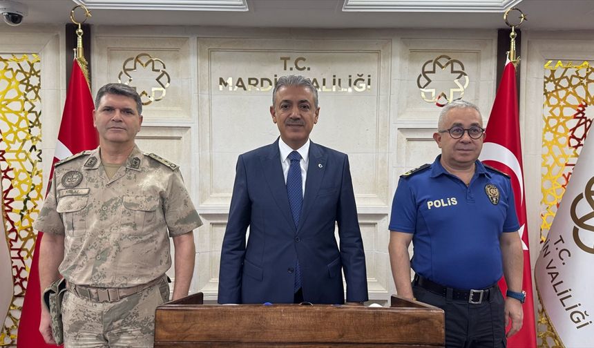 Mardin'de 'Asayiş ve Güvenlik Değerlendirme Toplantısı' düzenlendi