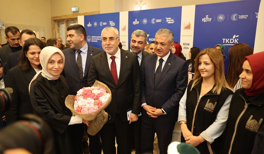 Bakan Işıkhan, Mardin'de 'Yüzyılın Kadın İstihdamı İş Pozitif Kapanış Programı'nda konuştu: