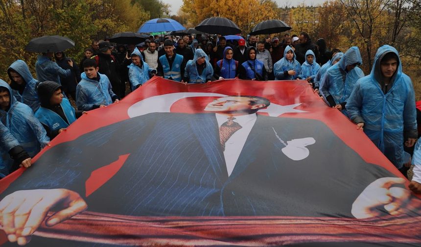 Çankırı'da '16. İstiklal Yolu Yürüyüşü' yapıldı