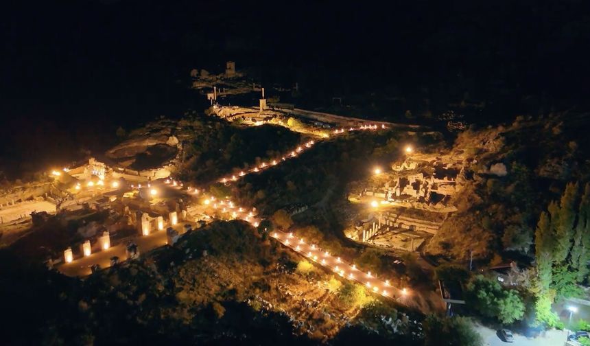 Sagalassos Antik Kenti'nde gece müzeciliği hazırlıkları sürüyor